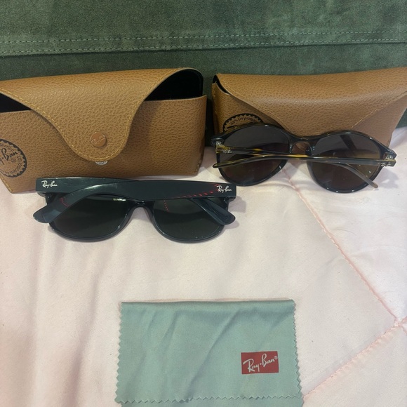 Ray-Ban Black and Brown Sunglasses Duo bundle